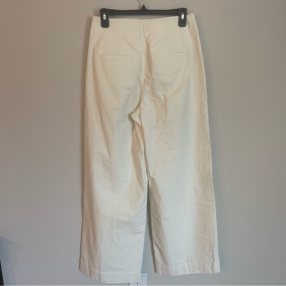 NWT Wide Leg High Waisted Trousers Size 6 - Picture 2 of 7